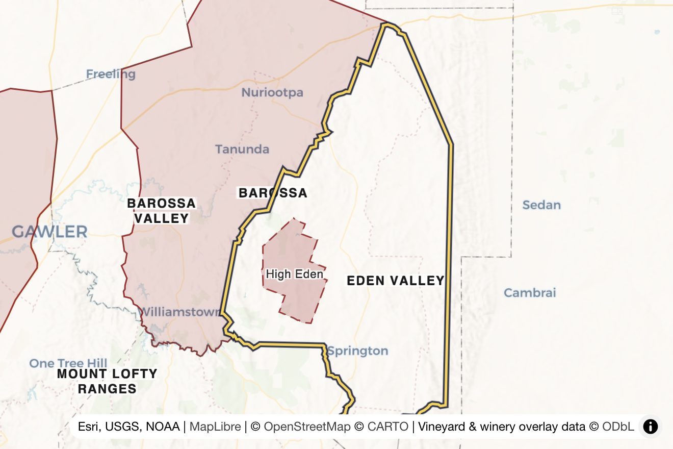 Map of Eden Valley