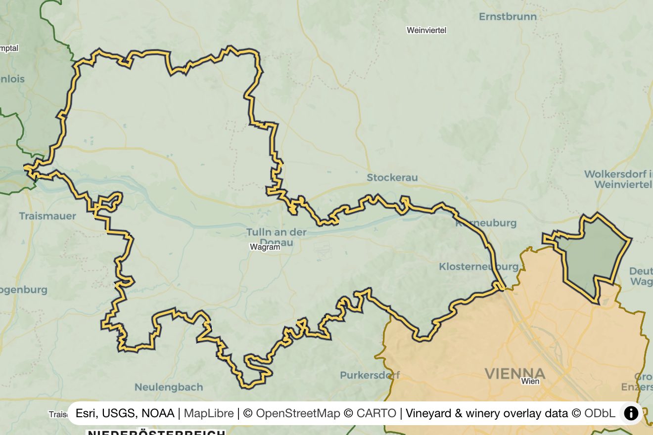 Map of Wagram