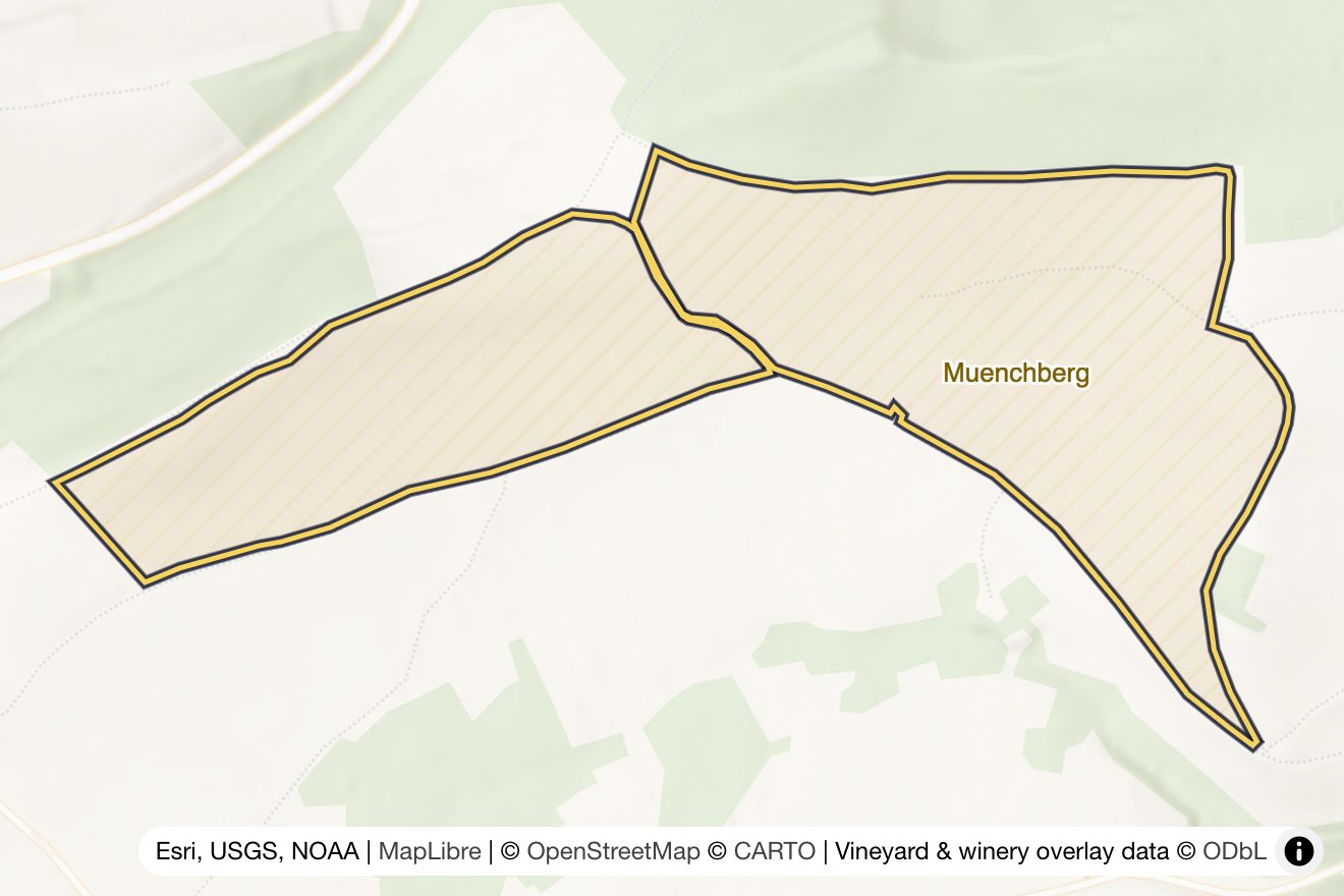 Map of Muenchberg