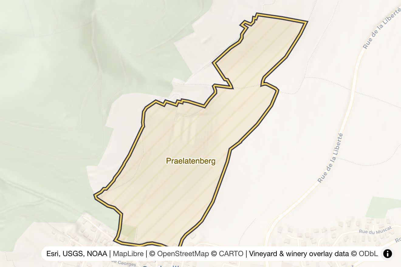 Map of Praelatenberg