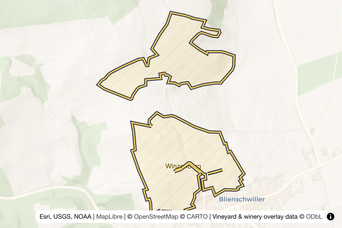 Map of Winzenberg