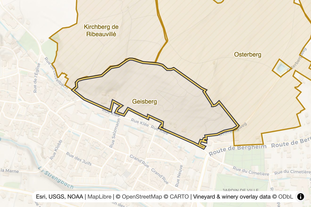 Map of Geisberg
