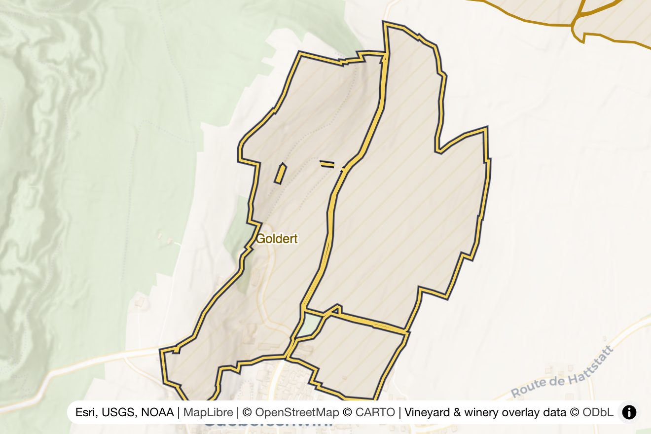 Map of Goldert