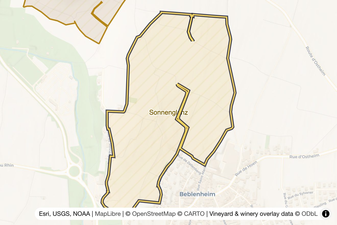 Map of Sonnenglanz