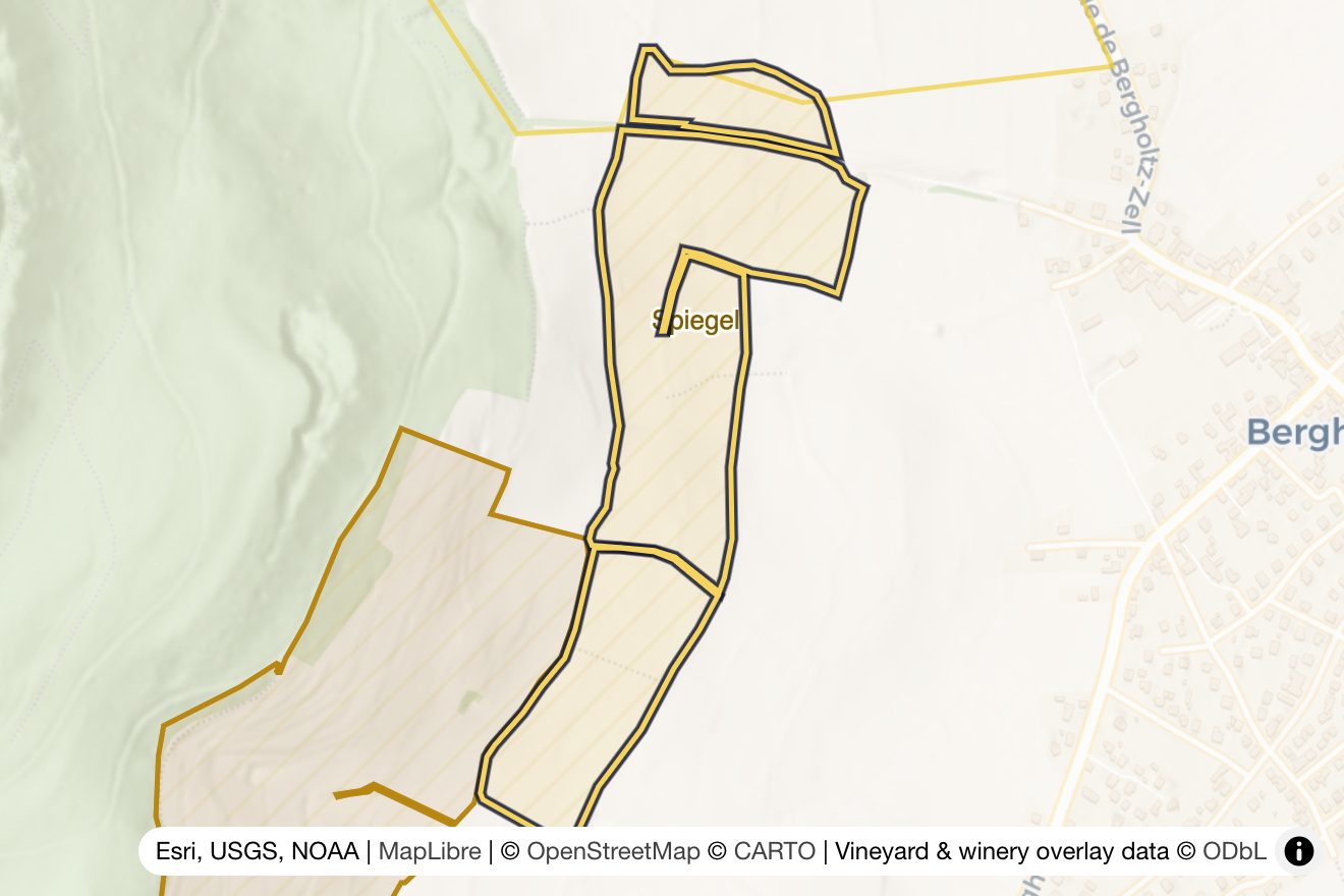 Map of Spiegel