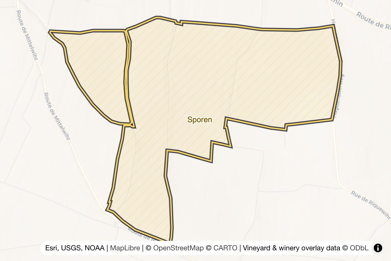 Map of Sporen