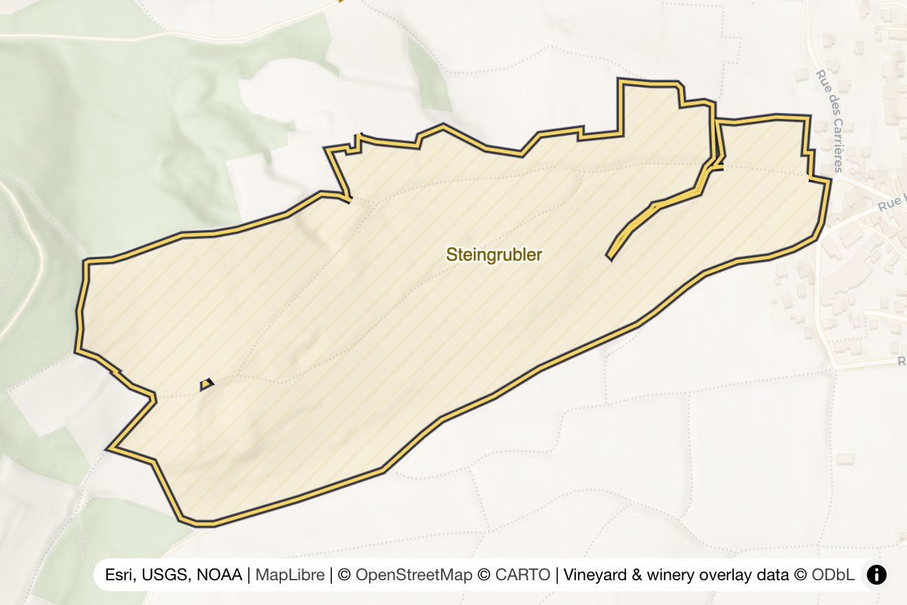 Map of Steingrubler