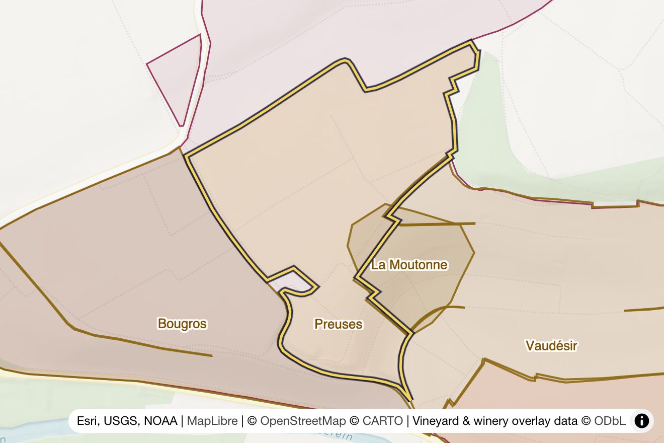 Map of Preuses