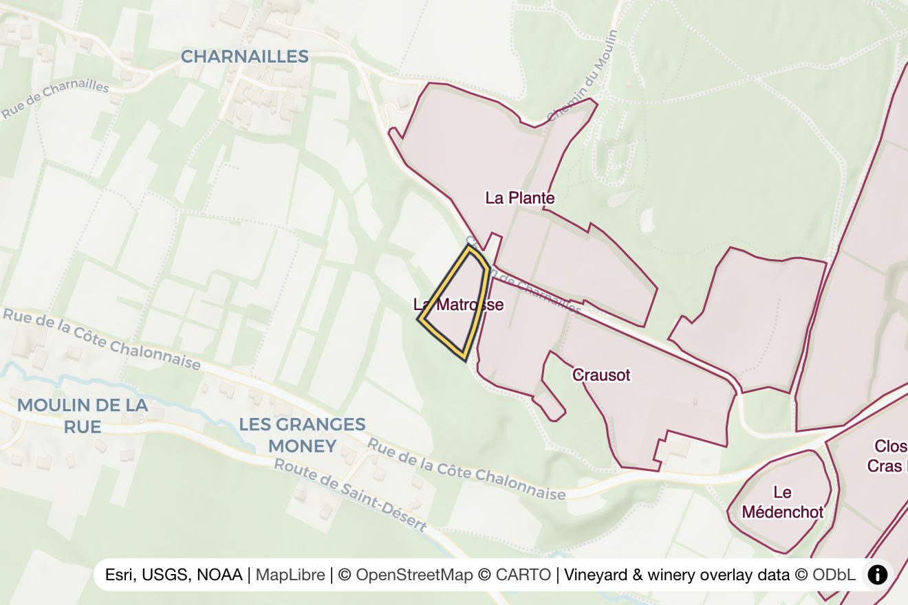 Map of La Matrosse
