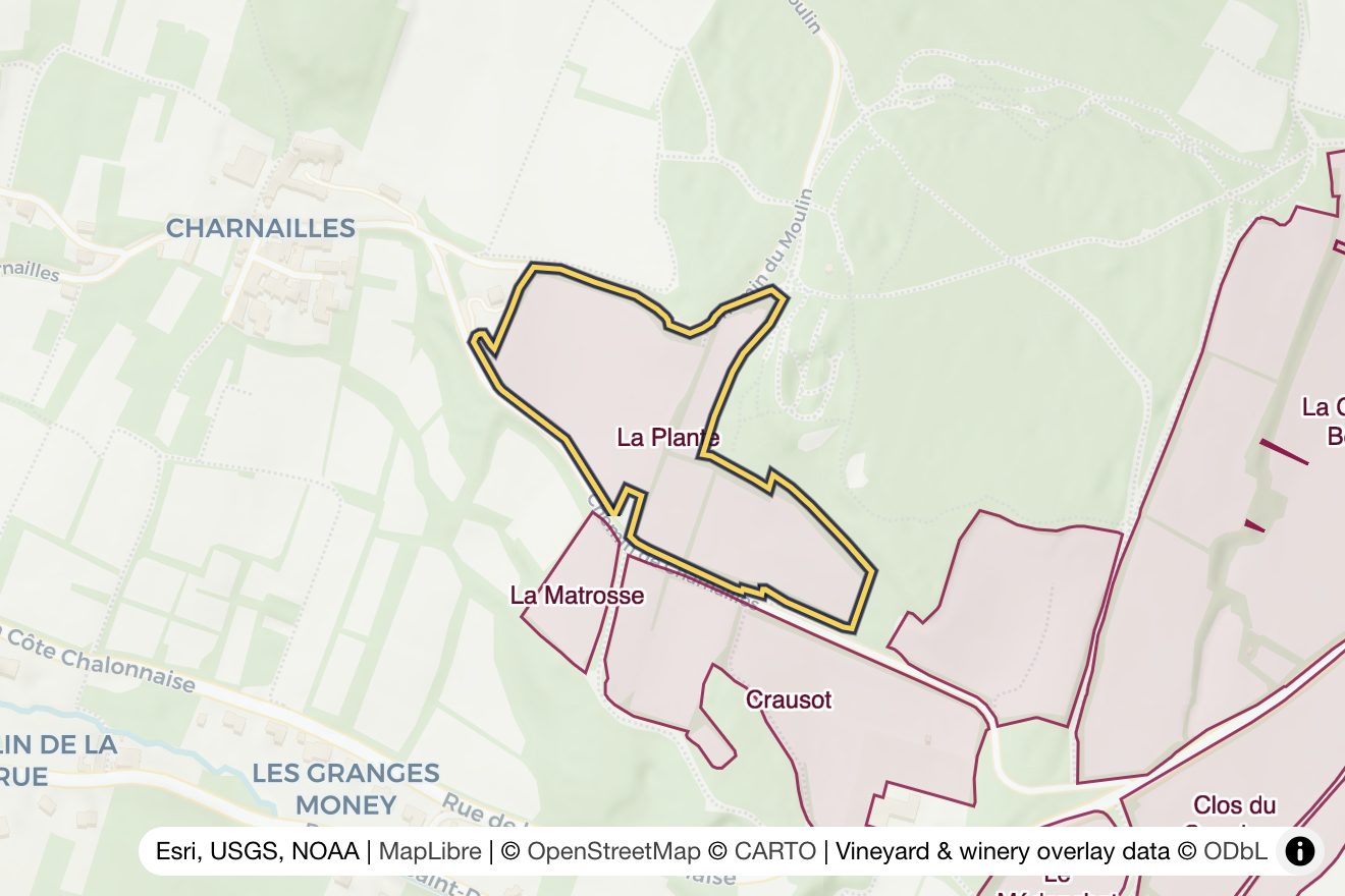 Map of La Plante