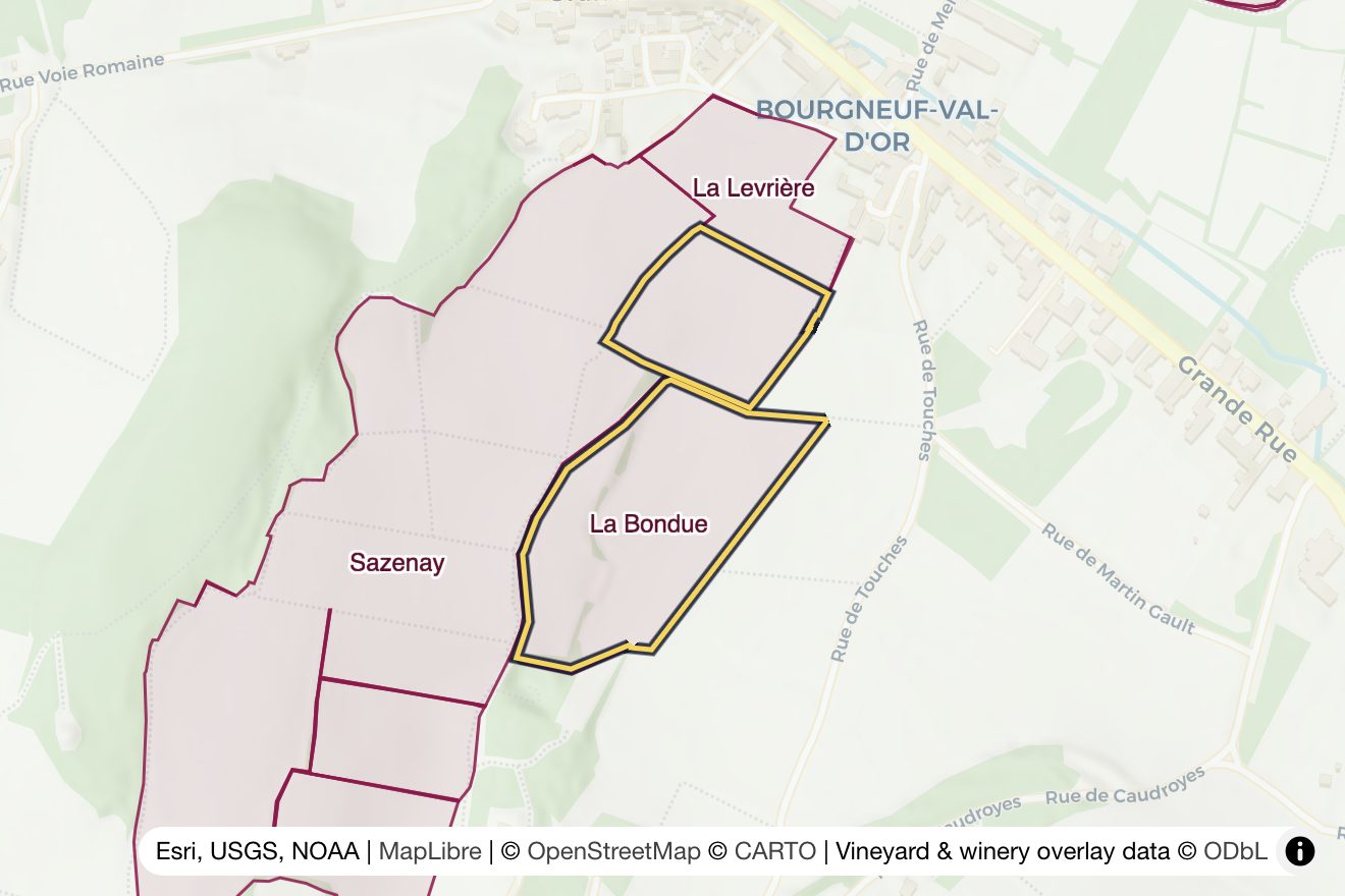 Map of La Bondue