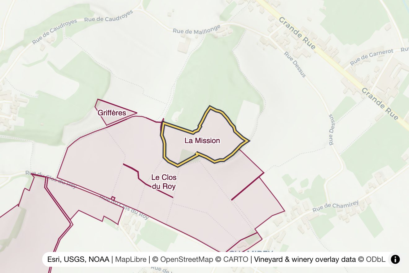 Map of La Mission