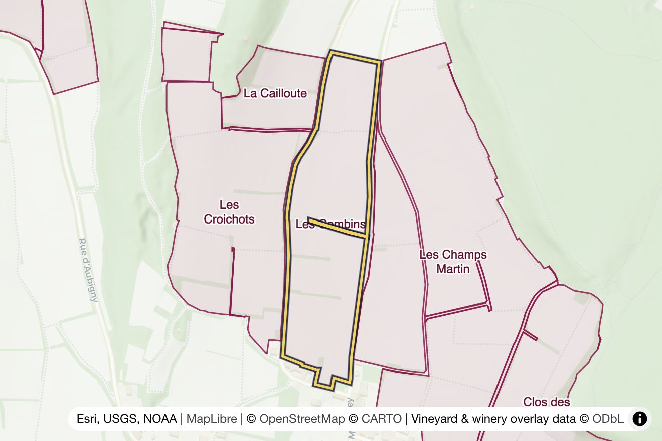 Map of Les Combins