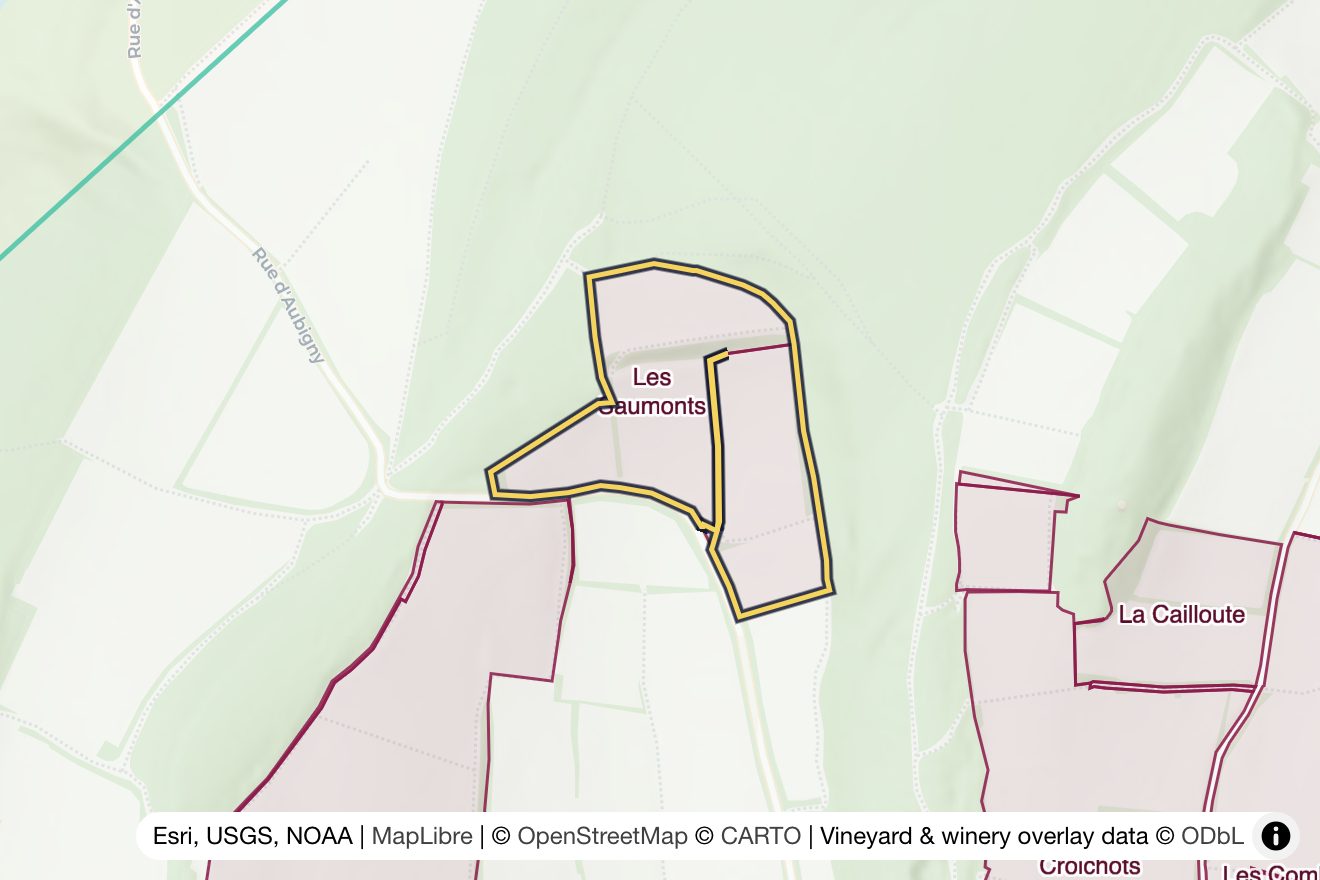 Map of Les Saumonts