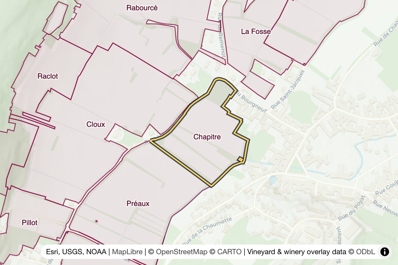 Map of Chapitre