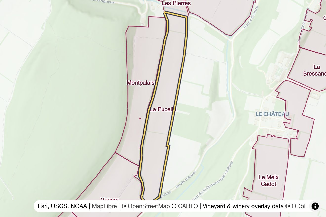 Map of La Pucelle