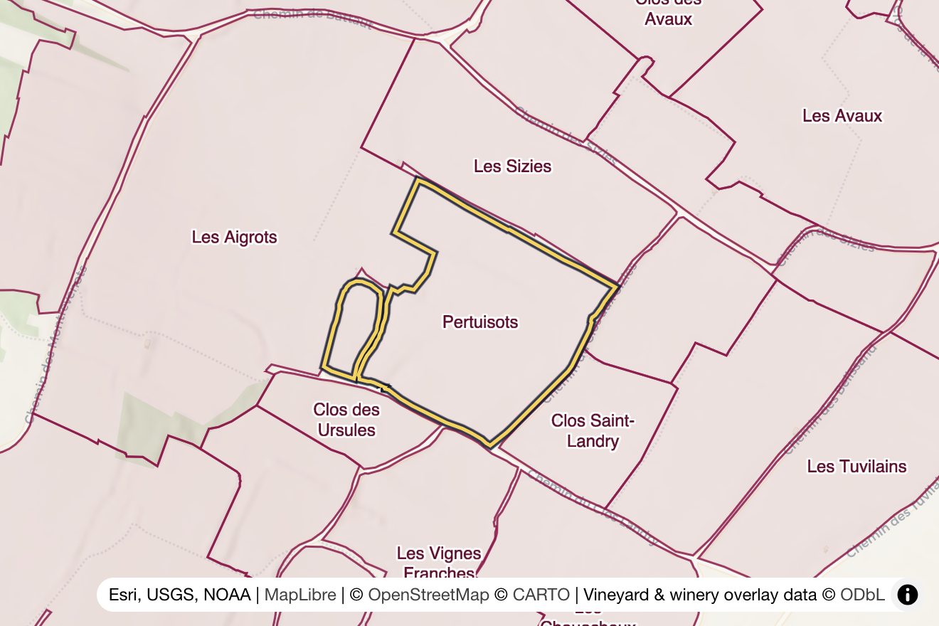 Map of Pertuisots