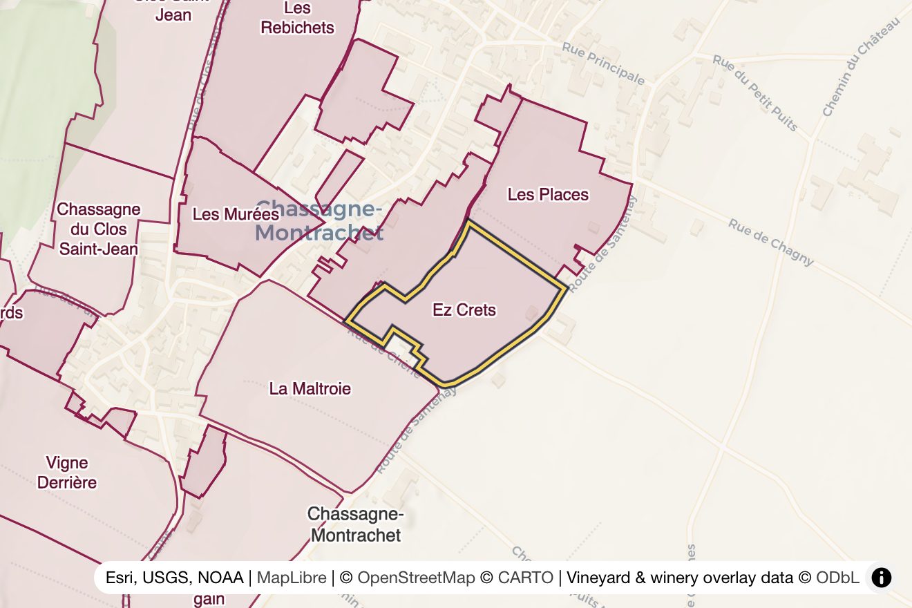 Map of Ez Crets