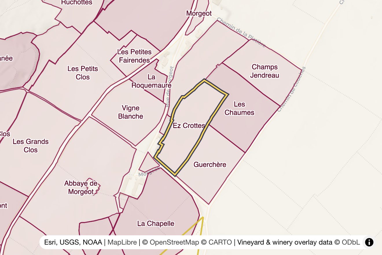 Map of Ez Crottes