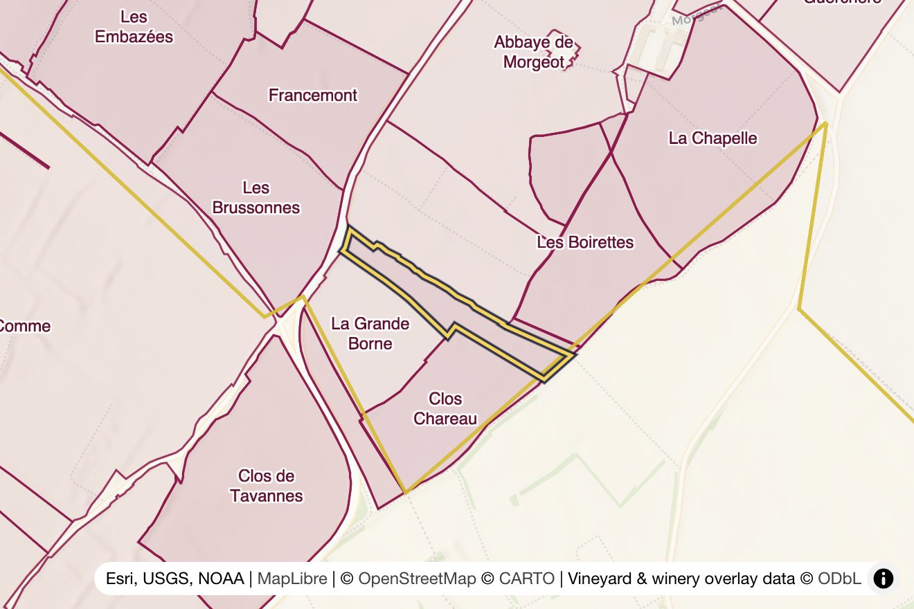 Map of La Cardeuse