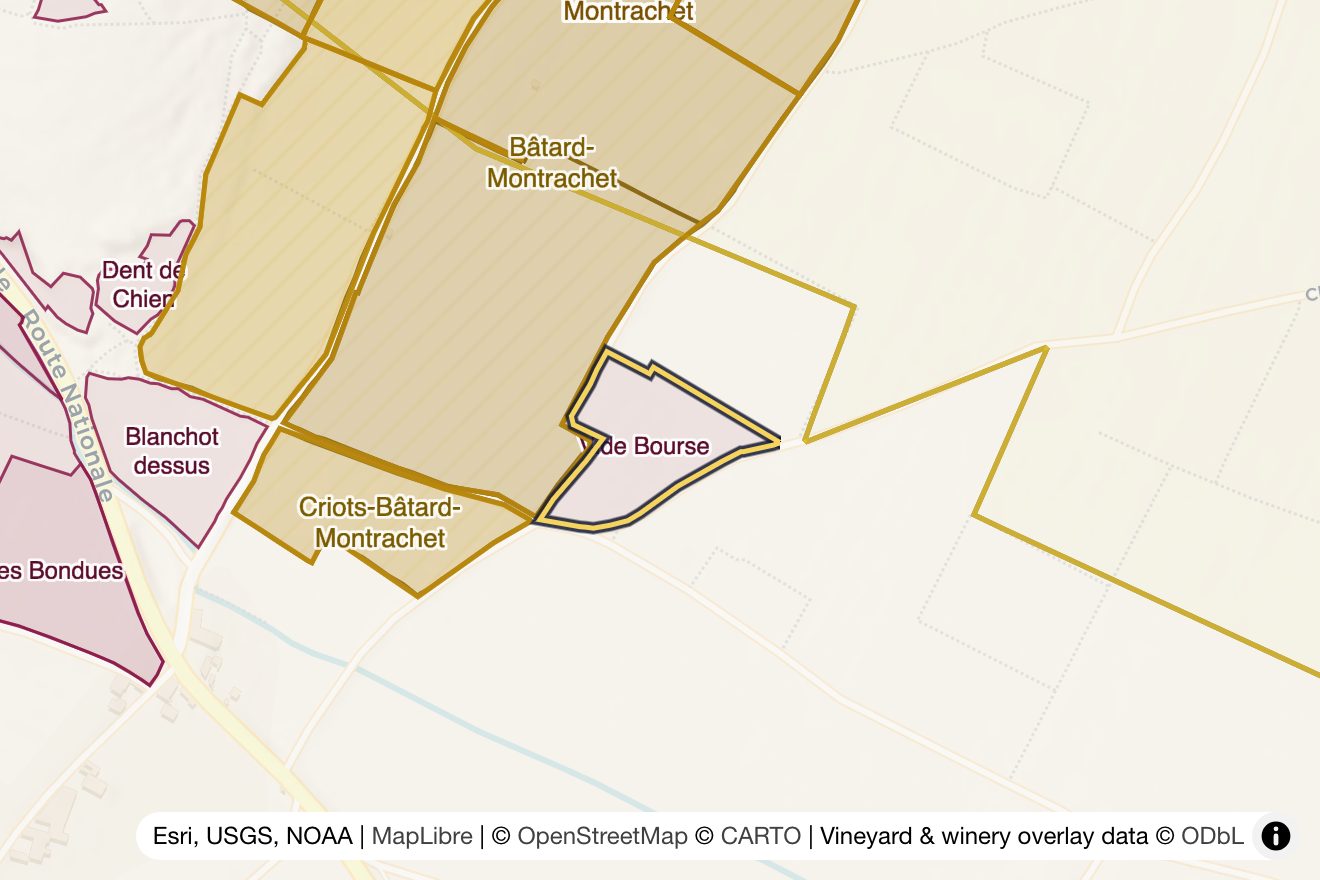 Map of Vide Bourse