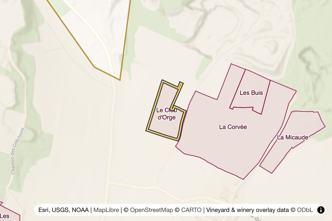 Map of Le Clou d