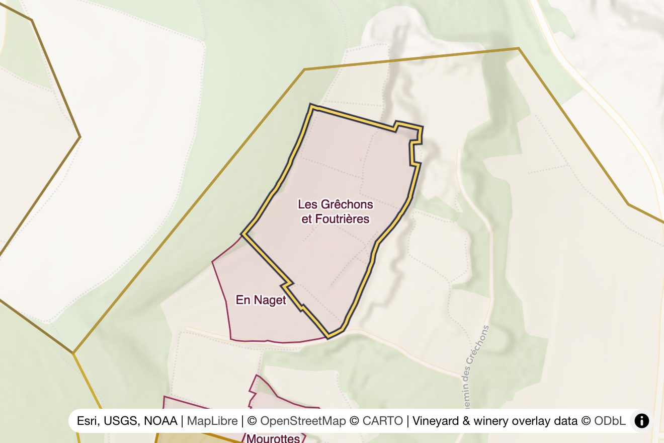 Map of Les Grêchons