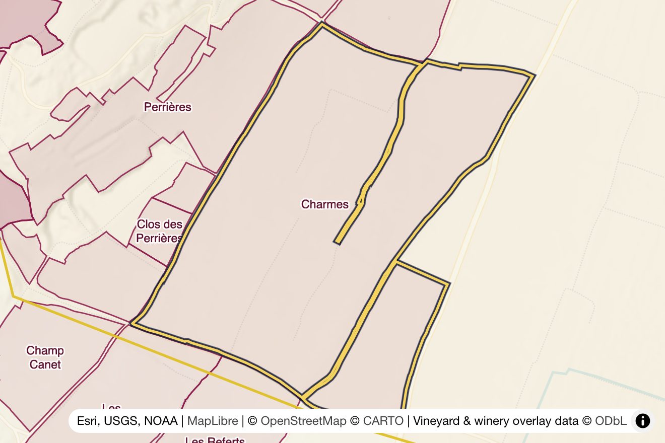 Map of Charmes