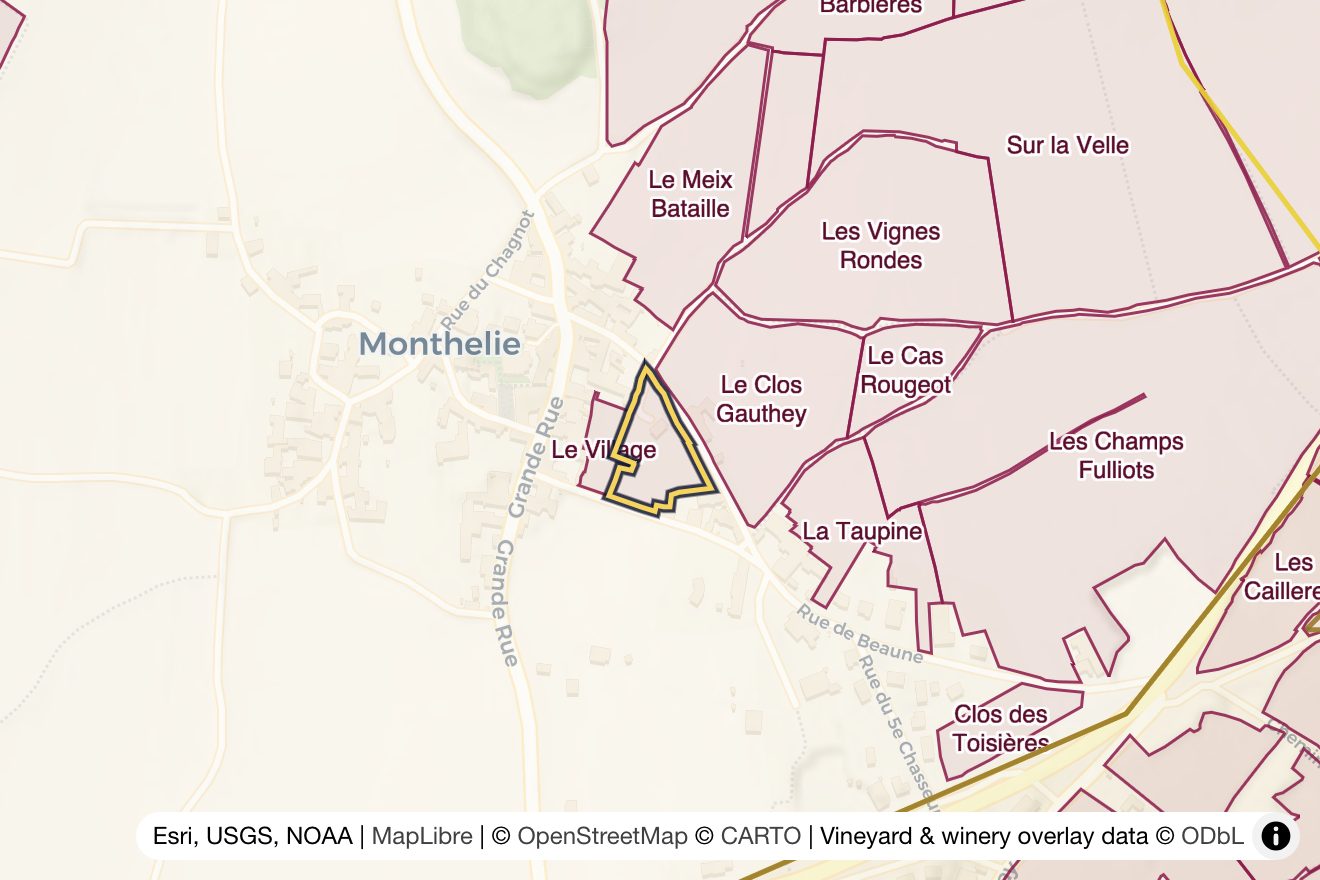 Map of Le Château Gaillard