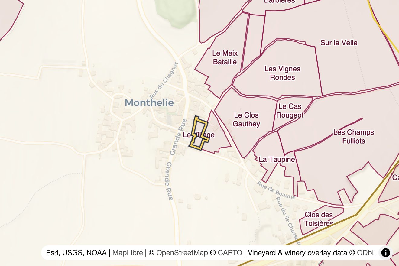 Map of Le Village