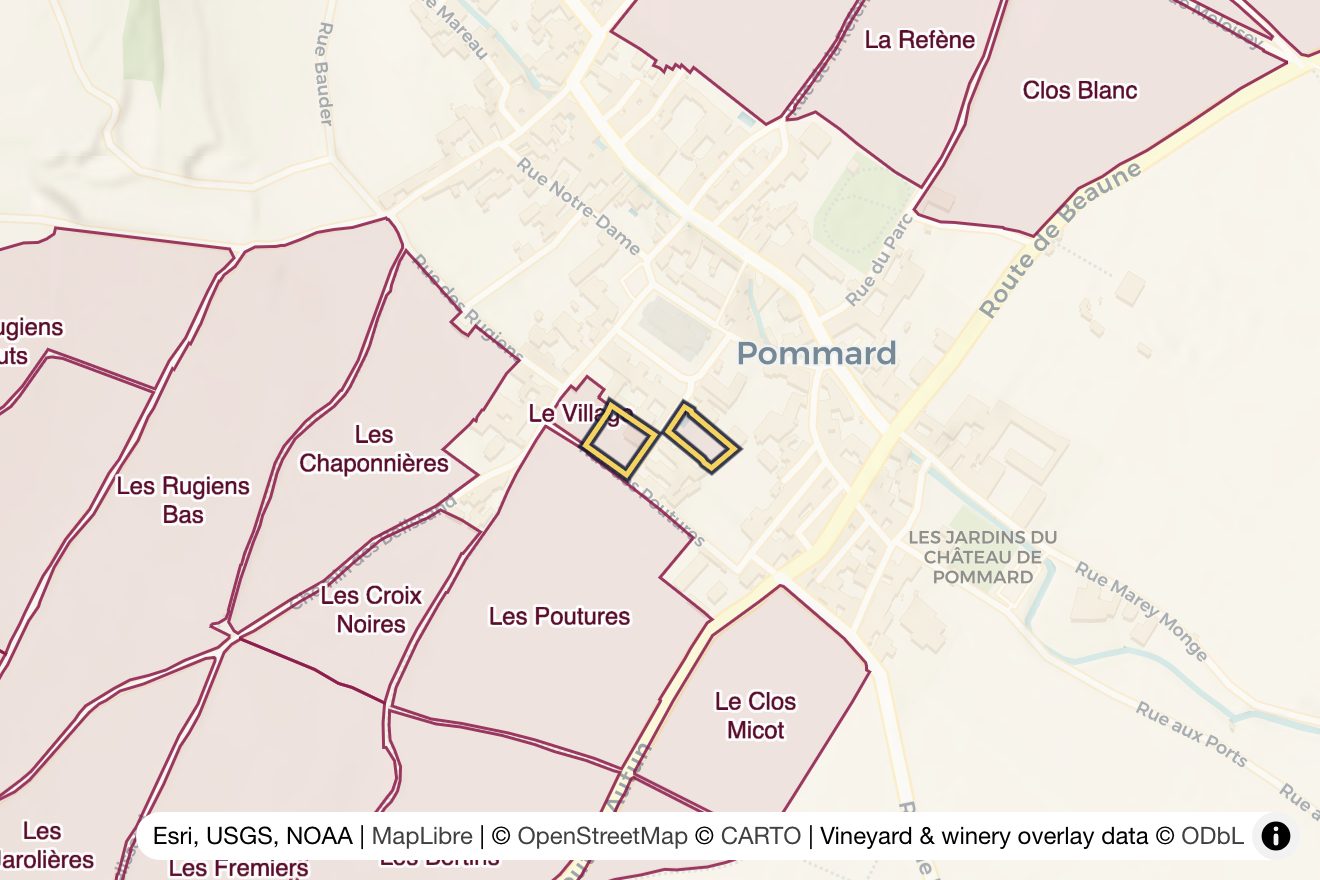 Map of Derrière Saint-Jean
