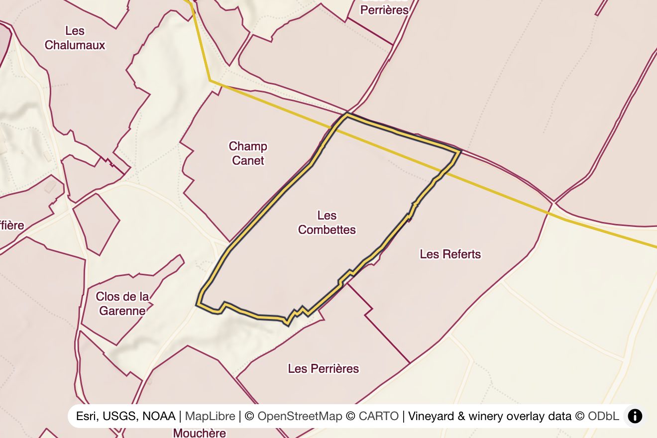 Map of Les Combettes