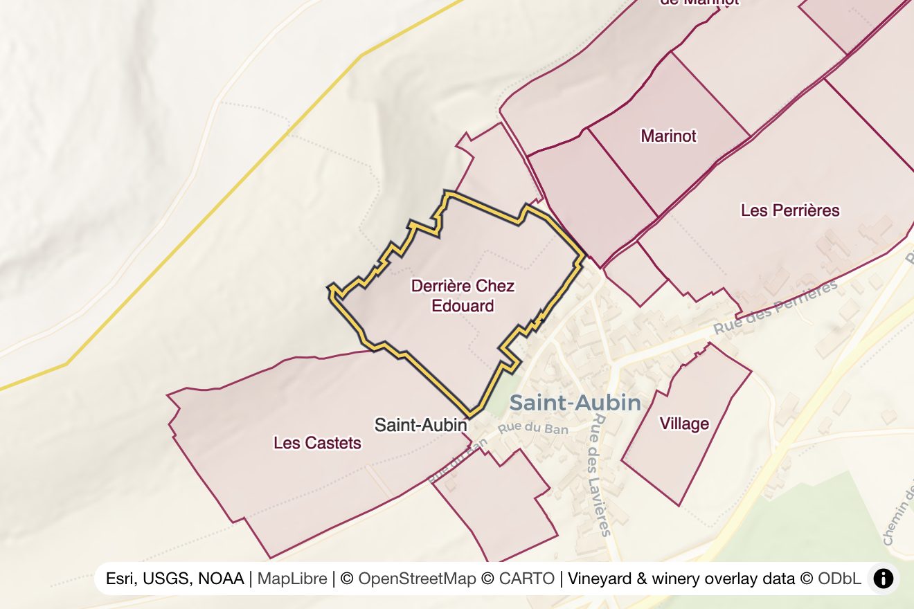 Map of Derrière Chez Edouard