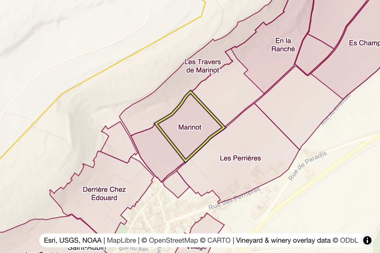 Map of Marinot