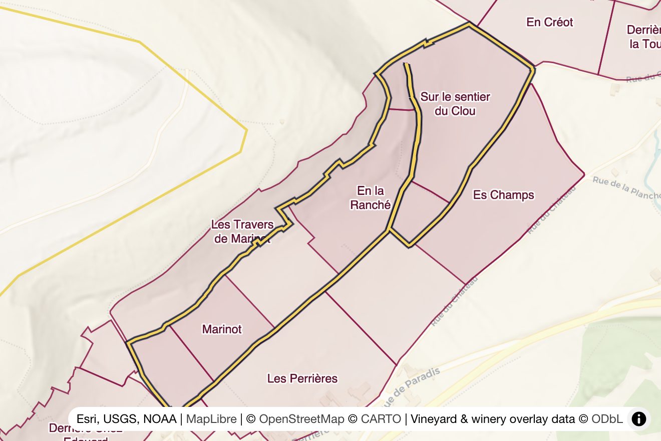 Map of Sur le Sentier du Clou