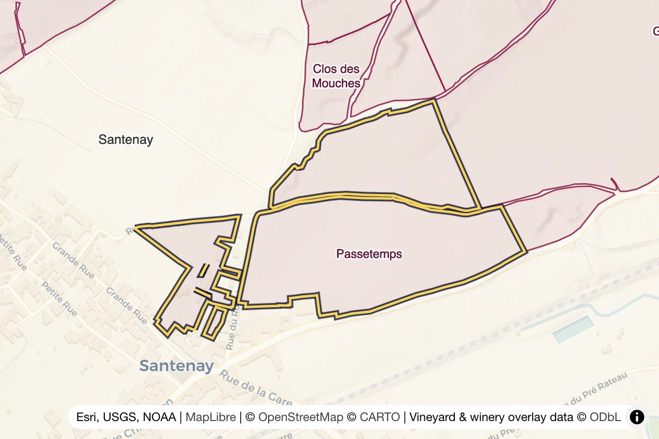 Map of Passetemps