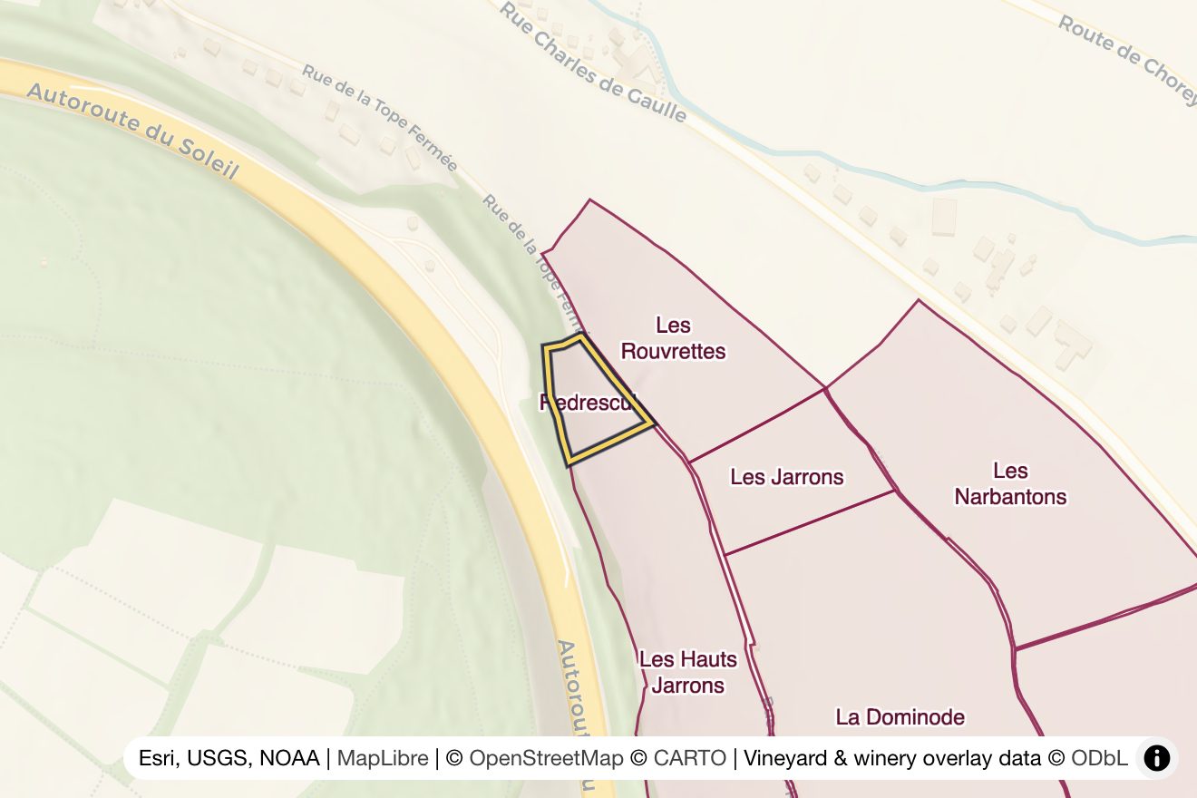 Map of Redrescul