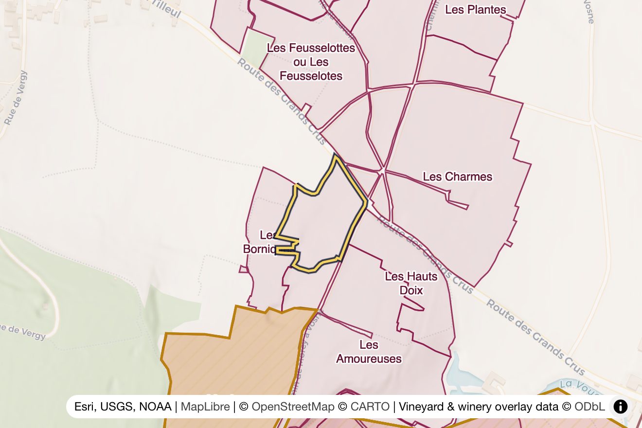 Map of Les Chabiots