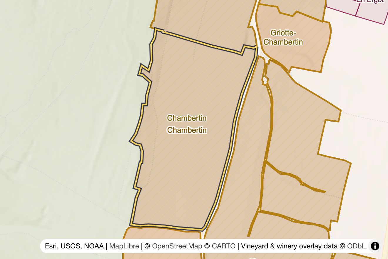 Map of Chambertin