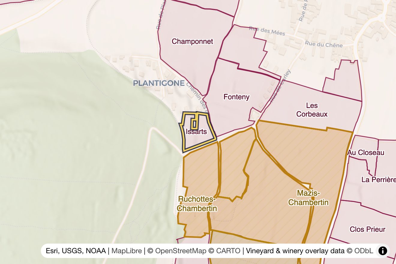 Map of Issarts