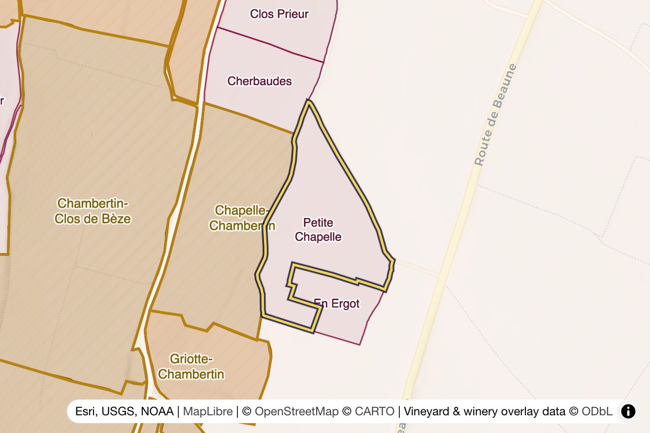 Map of Petite Chapelle