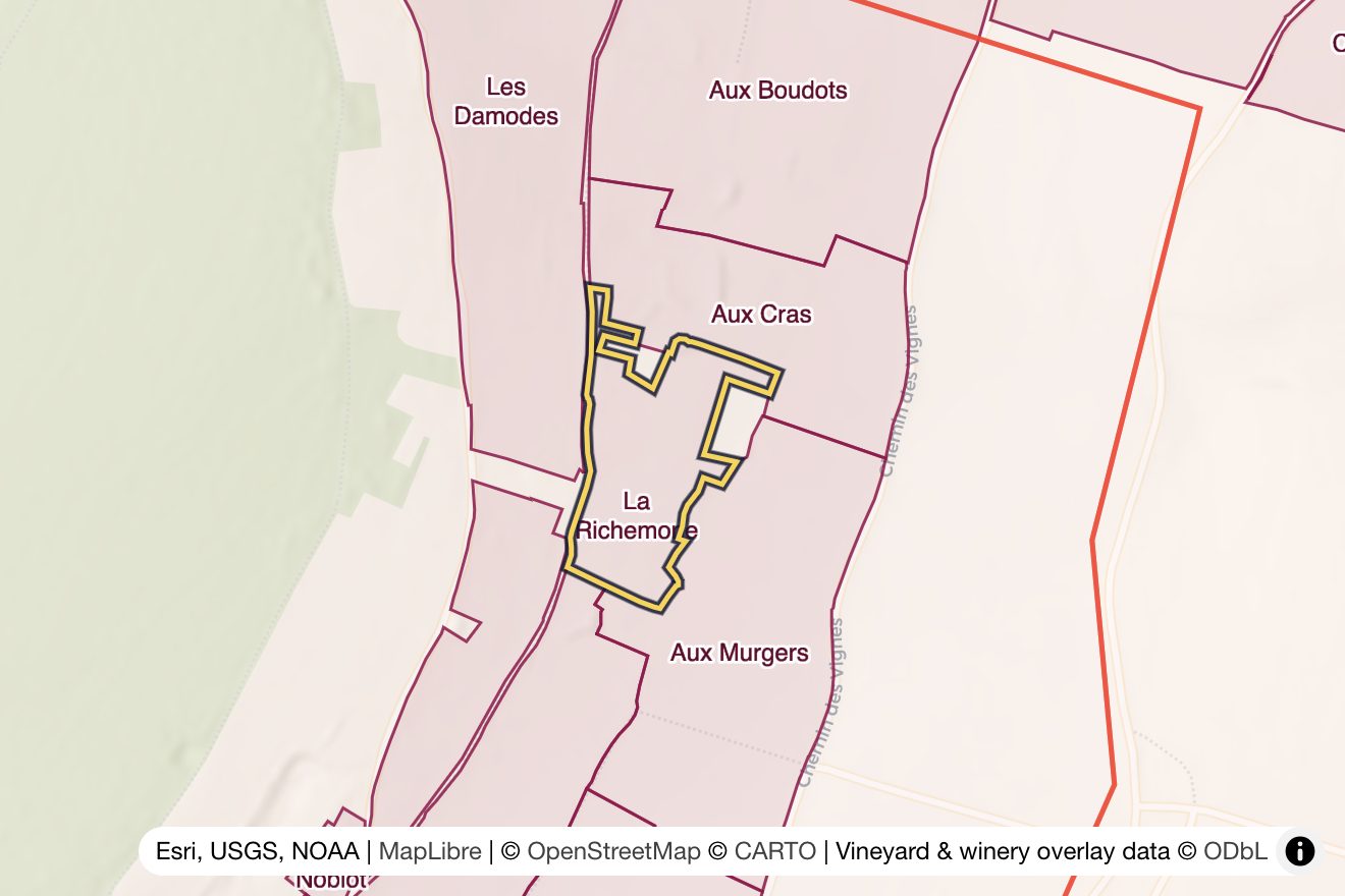 Map of La Richemone