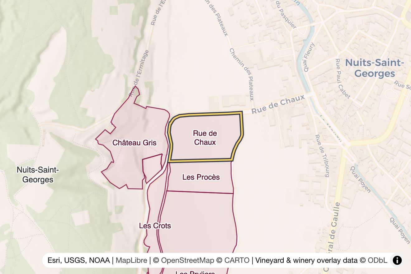 Map of Rue de Chaux
