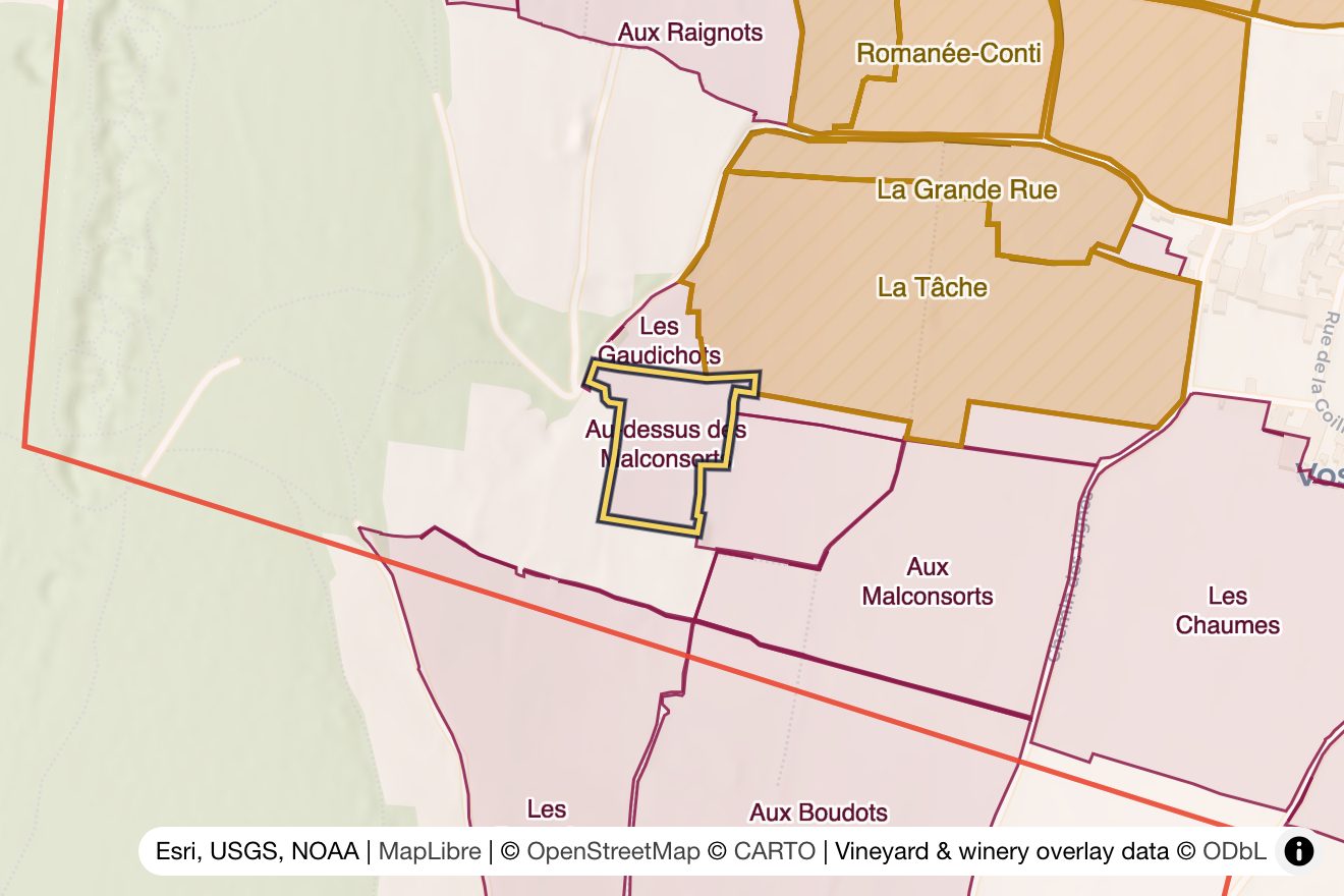 Map of Au-Dessus des Malconsorts