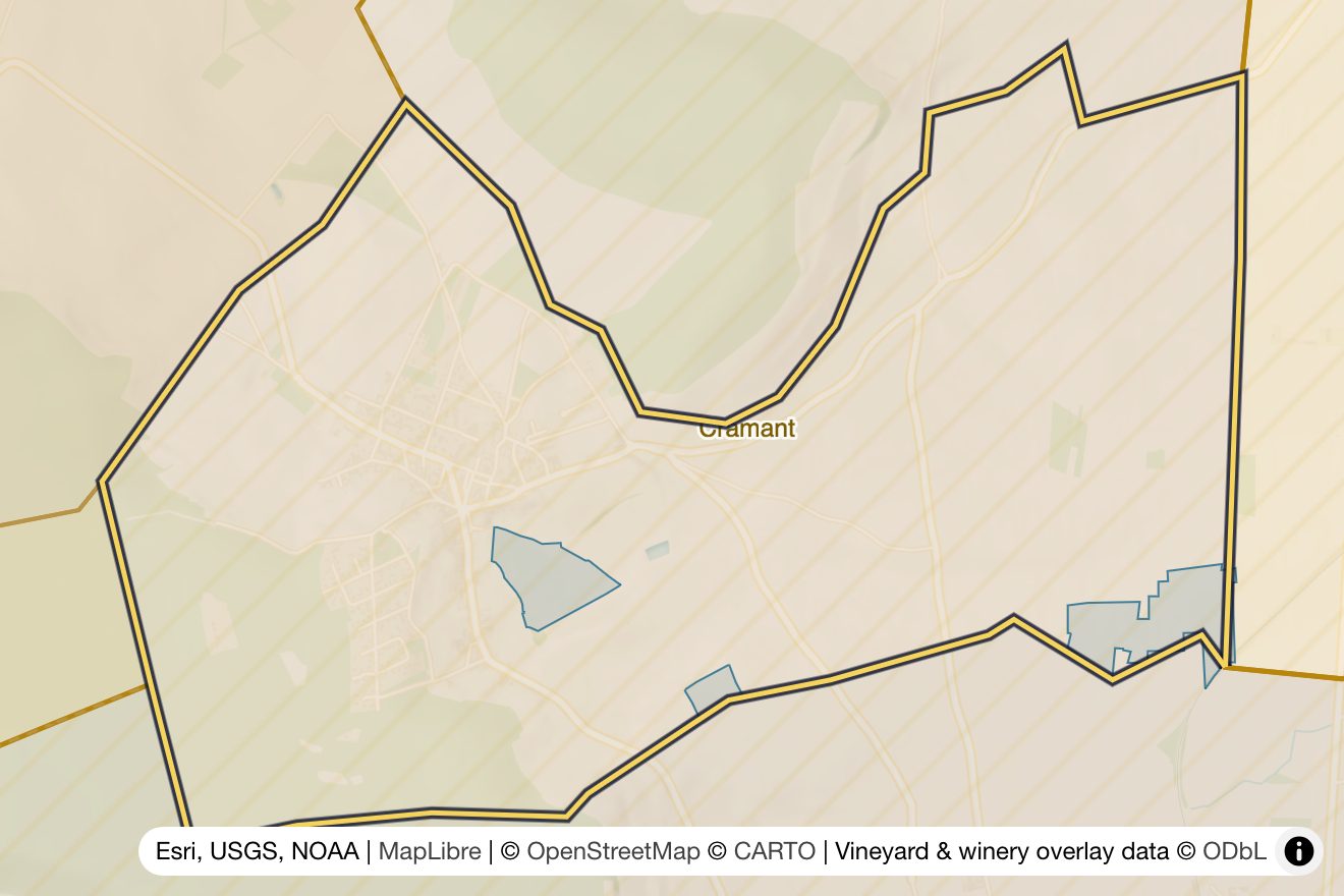 Map of Cramant