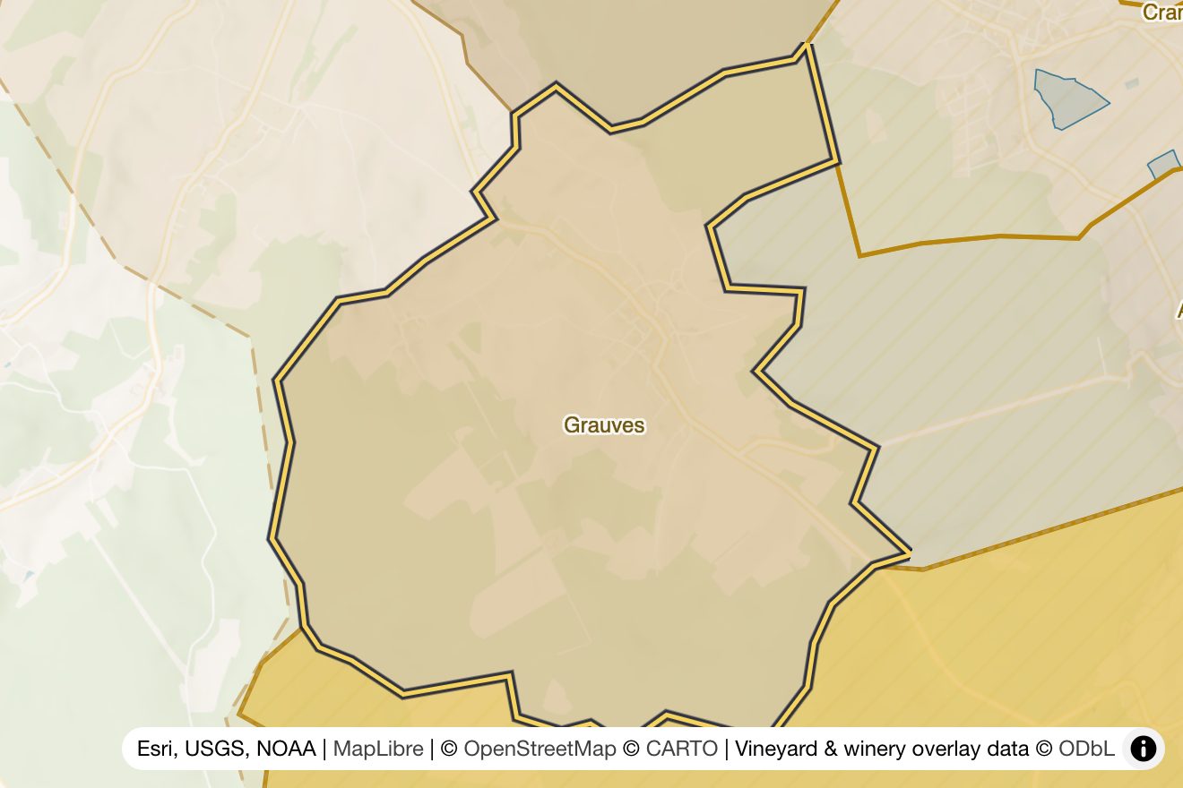 Map of Grauves