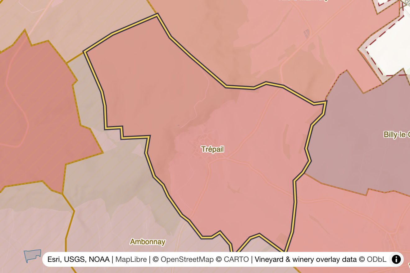 Map of Trepail