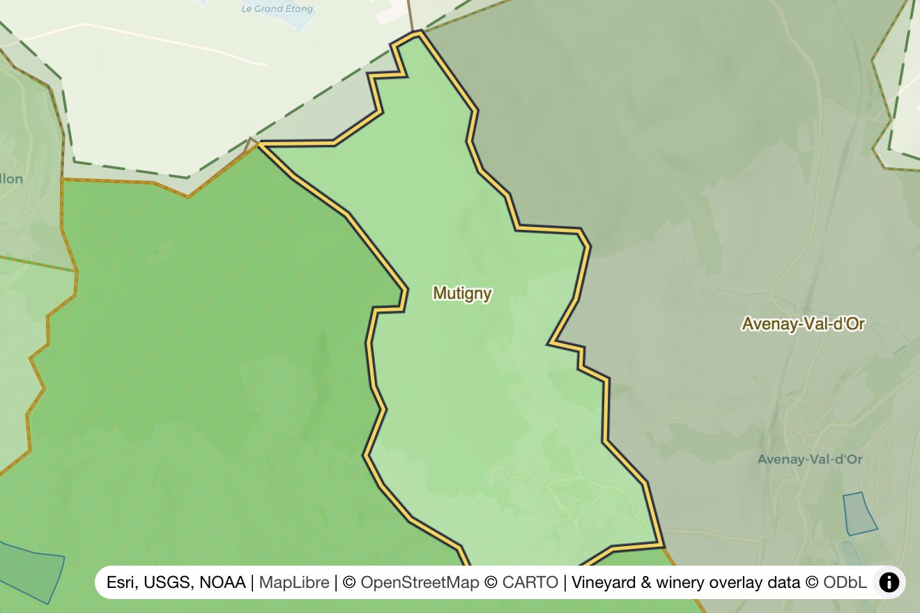 Map of Mutigny