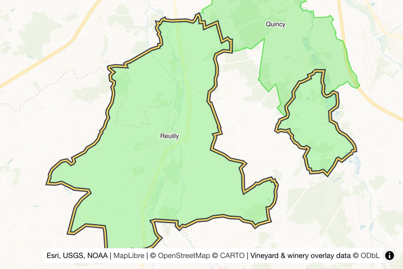 Map of Reuilly
