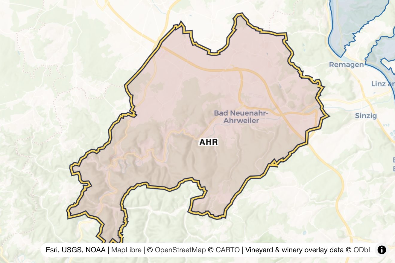 Map of Ahr